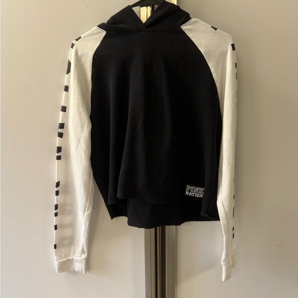 Victoria's Secret Pink Nation Cropped Sweatshirt